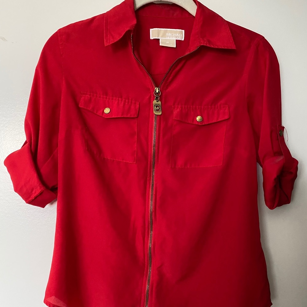 Long sleeve blouse